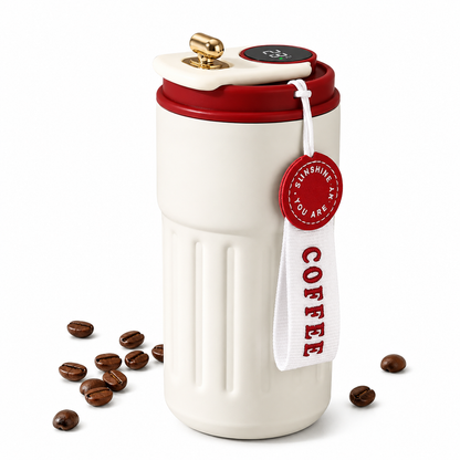 Brewsy™ - Stainless Steel Coffee Mug